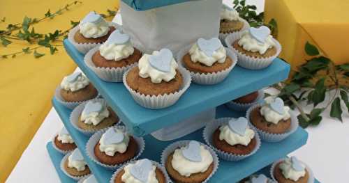 Cupcakes (de mariage) au café et pépites de chocolat