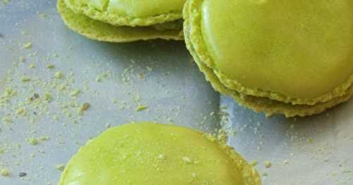 Macarons à la pistache