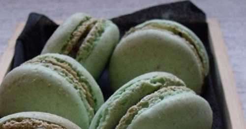 Macarons au kiwi