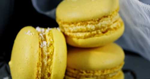 Macarons passion-coco