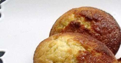 Muffins moelleux à la compote de rhubarbe