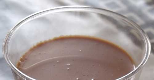 Panna cotta vanille sauce carambar