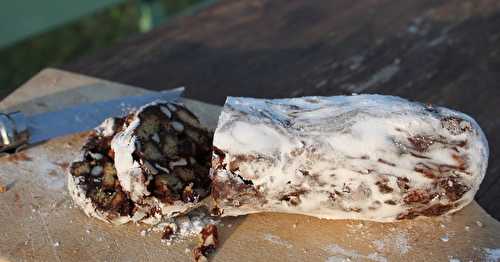 Saucisson en chocolat
