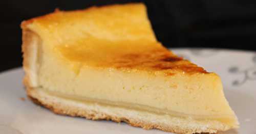 Tarte au flan de P. Hermé