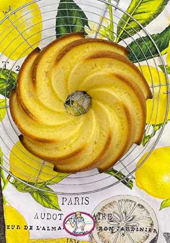 Bundt cake aux agrumes