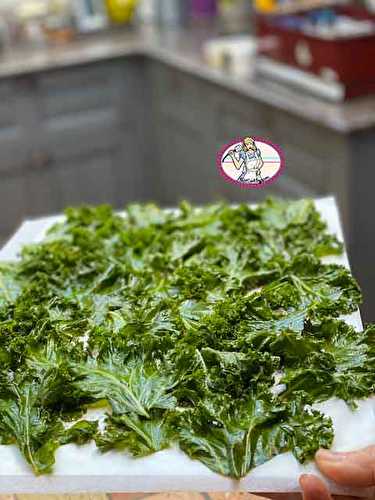 Chips de chou Kale - FabiCooking