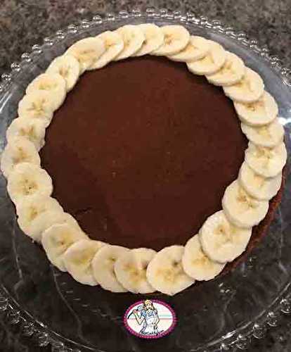 Entremets chocolat banane