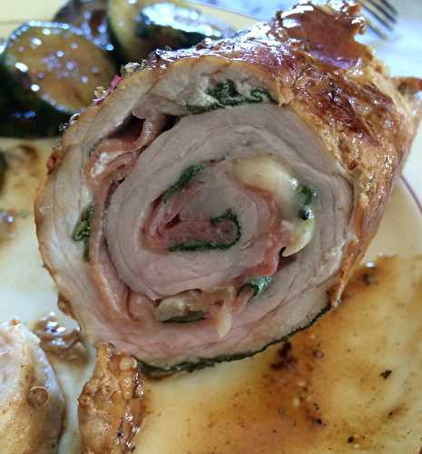 Escalopes de veau à la sauge et pata negra