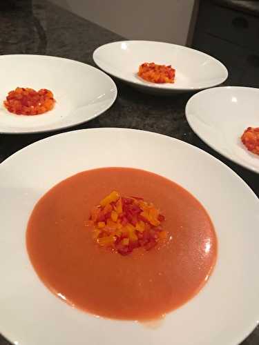 Gaspacho de Claude