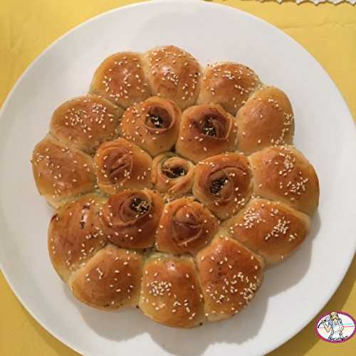 Pain au zaatar et fromage