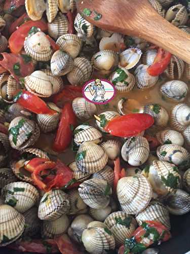 Pâtes à la vongole et chorizo