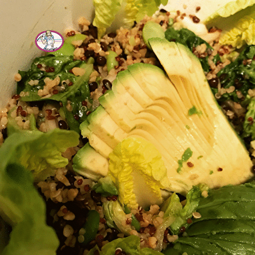 Salade de quinoa et avocat, vinaigrette miso - FabiCooking