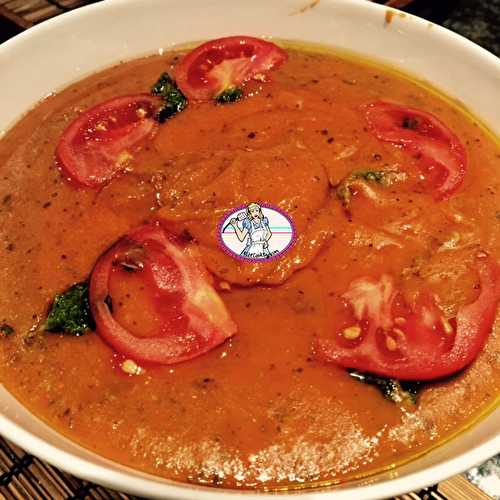 Soupe de pain à la tomate