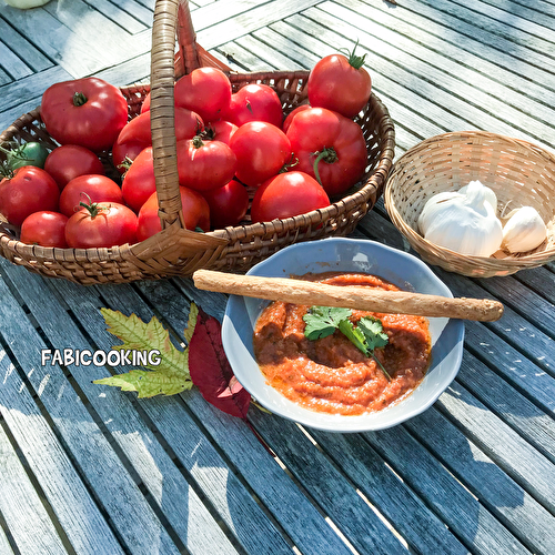 Soupe de tomate et coriandre