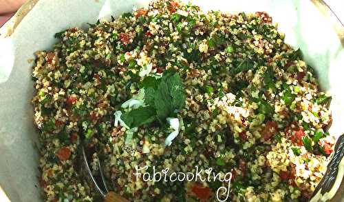 Taboulé de quinoa