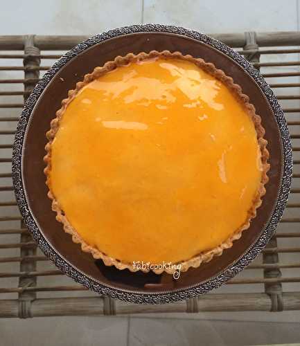 Tarte à l'orange selon Conticini