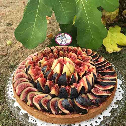 Tarte aux figues d'après Cédric Grolet