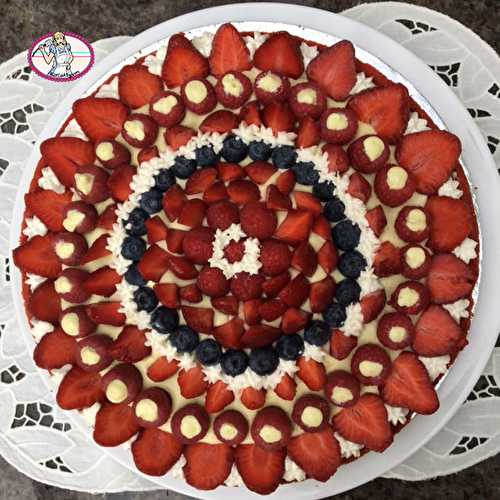 Tarte aux fruits rouges