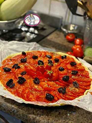 Tarte aux tomates et amande d'Ottolenghi