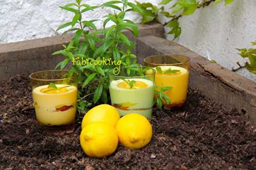 Tiramisu verveine citron