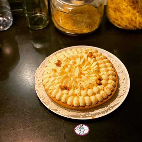 Tarte mandarine d'après Cédric Grolet