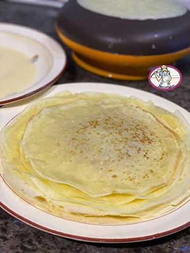 Pâte à crêpe légère de ma grand- mère