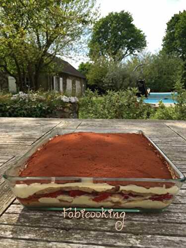 Le Tiramisu aux fraises