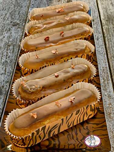 Éclairs caramel au beurre salé