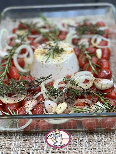 Sheet pan tomates et ricotta