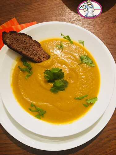 Velouté de potiron au curry