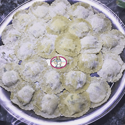 Raviolis aux morilles et ricotta