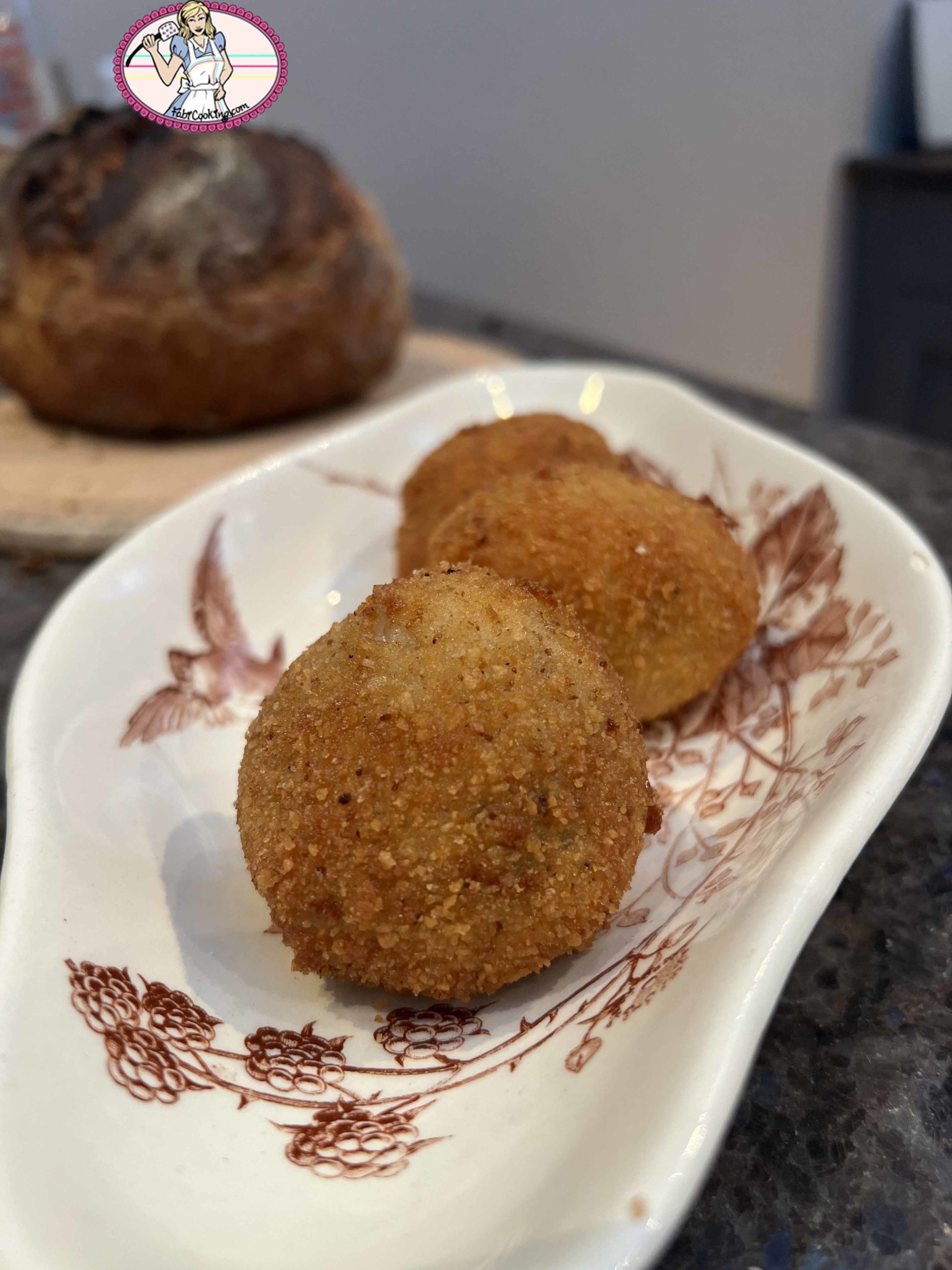 Arancini cacio e pepe et leur pointe de truffe