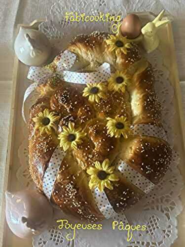 Tsoureki, la brioche de Pâques comme en Grèce