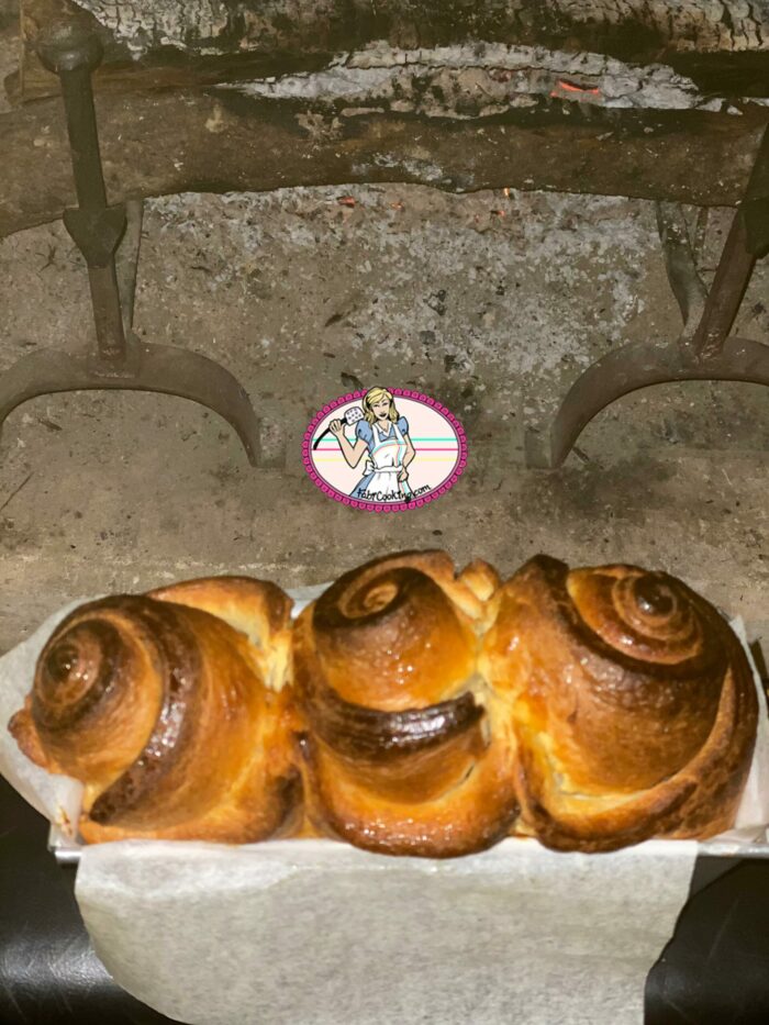 La brioche filante comme une fleur