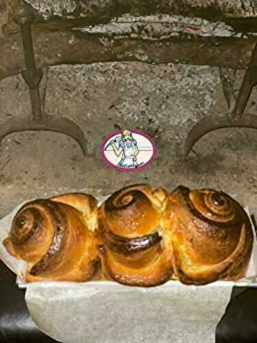 La brioche filante comme une fleur