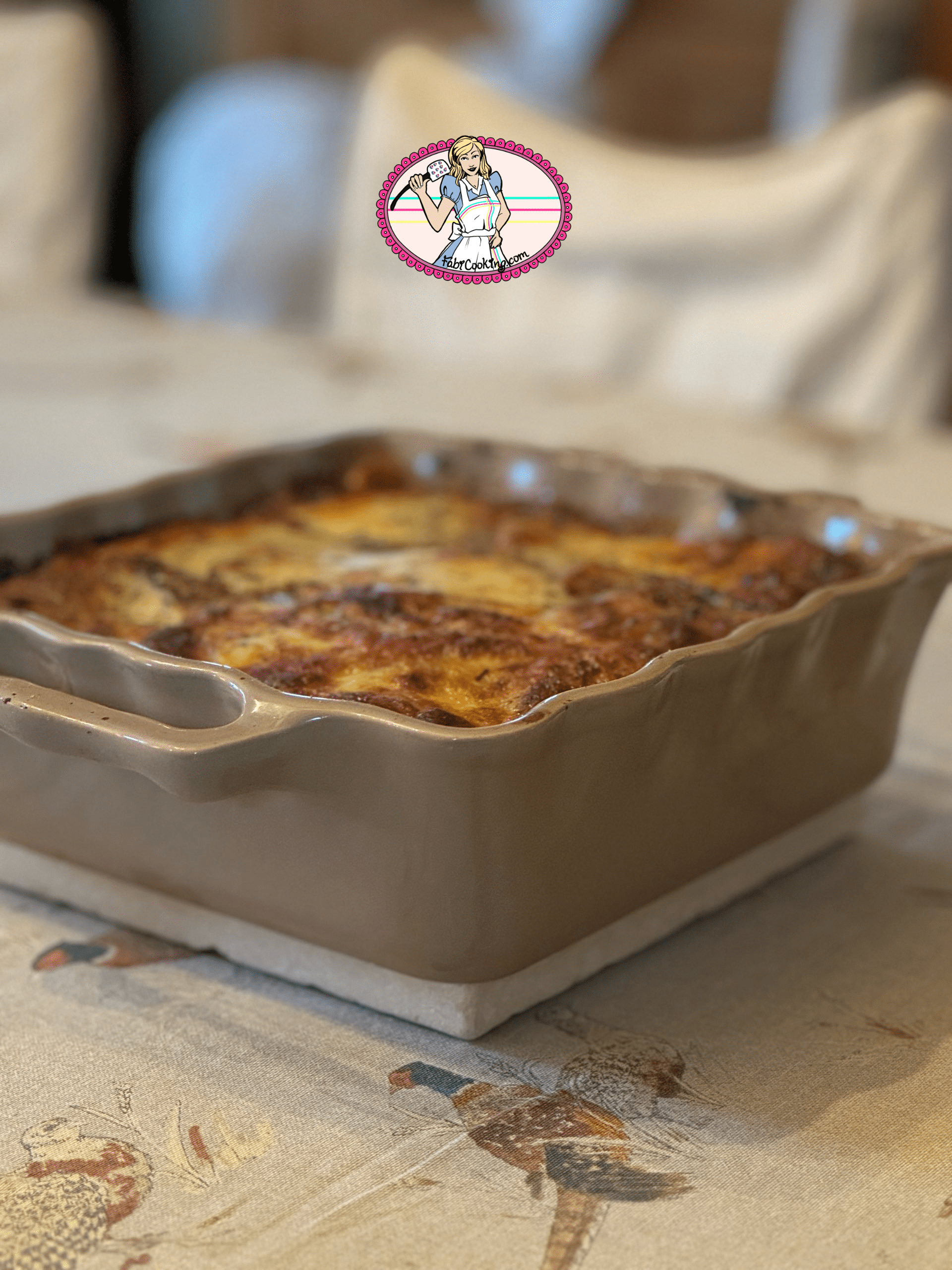 Les lasagnes pas comme les autres, aubergines et ricotta