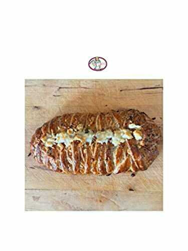 Tresse feuilletée aux courgettes