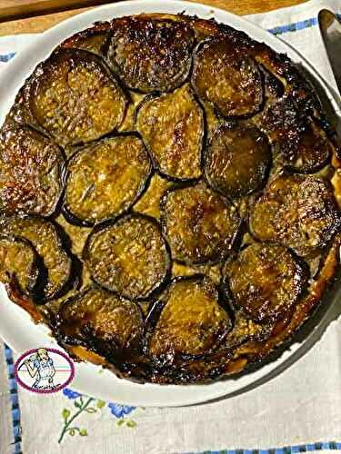 La délicieuse Tatin aux aubergines laquées