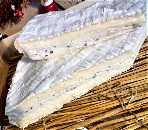 Brie de Meaux Truffé - Fanes de cuisine saine gourmandise