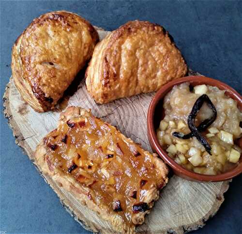 Chaussons aux pommes caramélisées - recette facile - Non classé