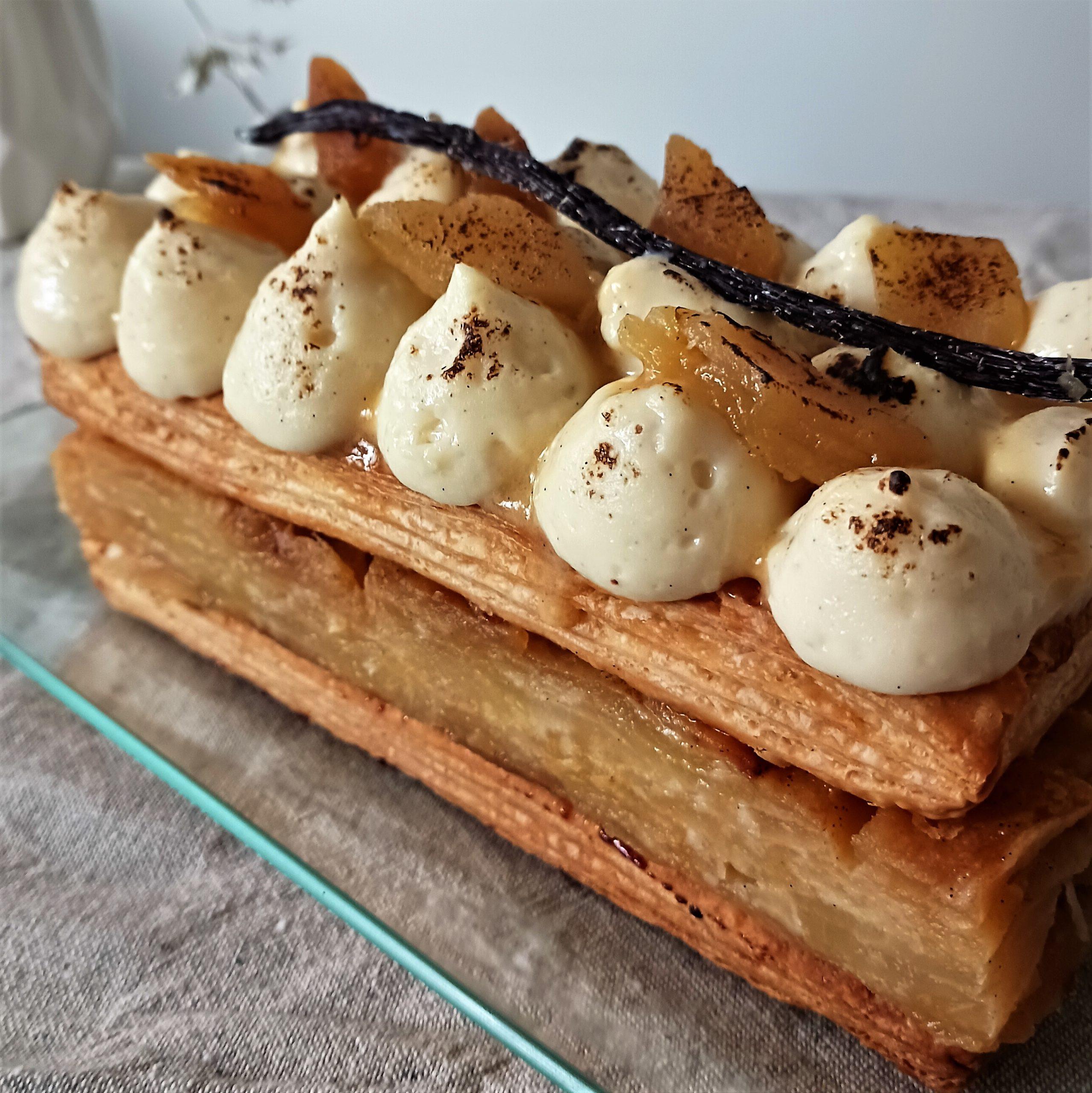 Mille Feuilles aux pommes caramélisées