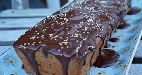 Banana bread au levain et au chocolat