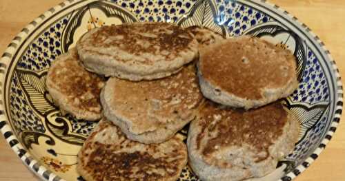 Blinis à la farine de sarrasin (+ptit guacamole et saumon fumé)