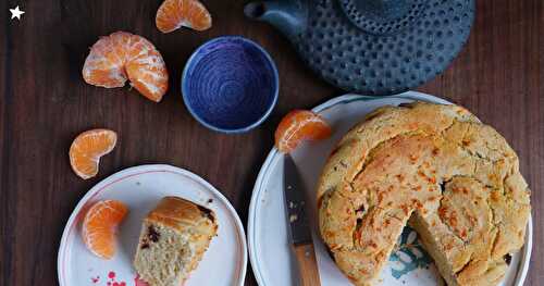 Brioche mandarine-chocolat (sans gluten)