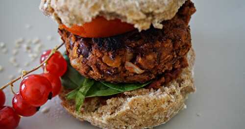 Burgers veggie au steak de haricots rouges