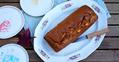 Cake à l'amande et à la pomme (sans lactose, goûter, dessert)