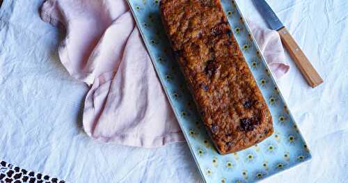 Cake carottes, polenta, chocolat (sans gluten, vegan)