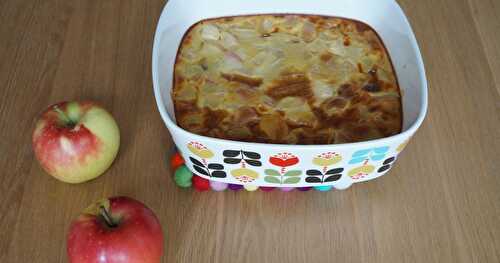 Clafoutis pommes-raisins