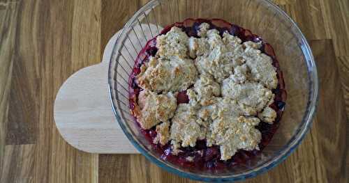 Cobbler aux pommes