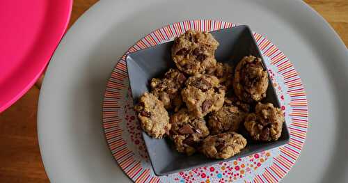 Cookies bananes-chocolat au lait (+ les virées et repas du we!)